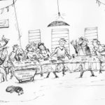 Ilustración última cena de PEatón